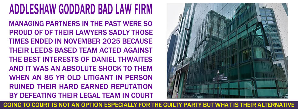 Addleshaw Goddard Worried Law Firm